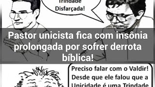 Vídeo 3534 - Pastor unicista fica com insônia prolongada por sofrer derrota bíblica!