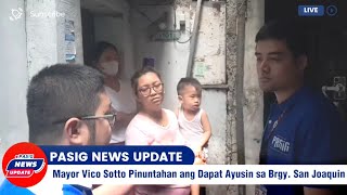 🔴LIVE: Mayor Vico Sotto Kinumusta ang mga Pasigueño at Dapat Ayusin