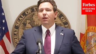 WATCH: DeSantis Reacts To ACLU Lawsuit Against Him Over Florida Special Elections Timing