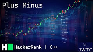 HackerRank C++ Solution - Plus Minus