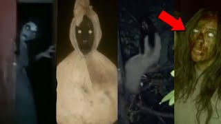 SERAM ! PENAMPAKAN POCONG MELUDAH AP1 KUNTILANAK TERBANG | 5 PENAMPAKAN HANTU TERSERAM DAN TERJELAS