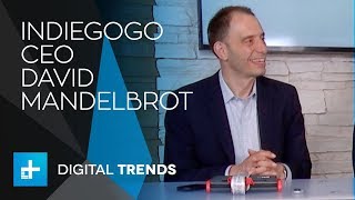 David Mandelbrot CEO of Indiegogo - Live Interview at CES 2018