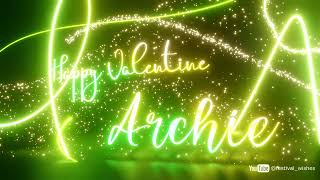 Archie #Valentine #special #video #wish Valentine song - Happy Valentine wishes @festival_wishes