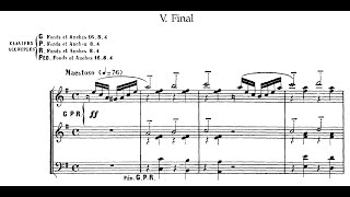 Louis Vierne   V. Final from Symphony no.2 (Score Video)