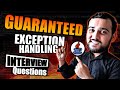 Java Exception Handling Interview Questions | Java Interview Questions 🔥