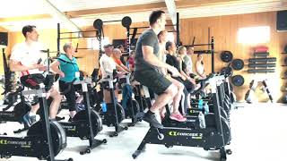 Concept2 BikeERG Spinning (Indoor Cycling) Class