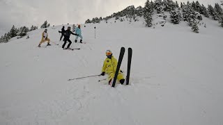 Formigal/Spain - Pow day skiing with the boys