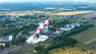 TG Park Północ | Wyburzenie Komina 153m