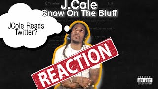 Improvized- JCole "Snow on the Bluff" (reaction)