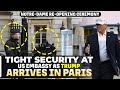 Security beefed up at U.S. Embassy as Trump arrives in Paris for Notre-Dame re-opening ceremony