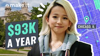Living On $93K A Year At Age 21 In Chicago | Gen Z Money