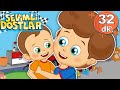 Kardeşim Olsa şarkısı ve devamında 30 dk Sevimli Dostlar Bebek Şarkıları | Adisebaba TV kids songs