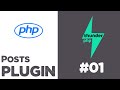 Posts plugin for thunderPHP Framework #01 | Plugin creation | Quick programming tutorial