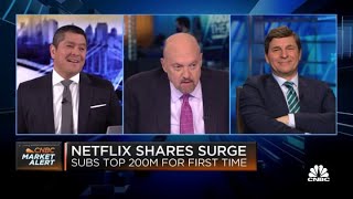 Jim Cramer on Netflix earnings: 'This was a remarkable quarter'