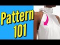 #Shorts Pattern Making 101  | sewing for beginners | armhole dart