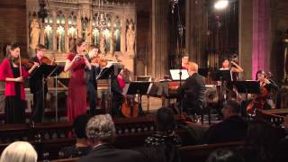 Telemann Concerto for Flute, Violin and Cello, performed by New York Barouqe Incorporated