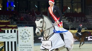 Jana Wargers (GER) Jump OFF & Prize Giving EY Cup World Finale 2014