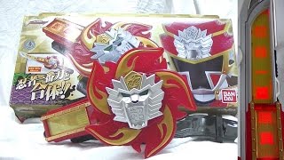 アカニンジャー超絶に変化！パワーアップブレス 超絶勝負チェンジャー レビュー chouzetsu shoubu changer 手裏剣戦隊ニンニンジャー