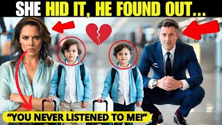 SHE HID HER PREGNANCY AND DISAPPEARED, THE CEO WAS SURPRISED TO SEE HER TWO CHILDREN 5 YEARS LATER!