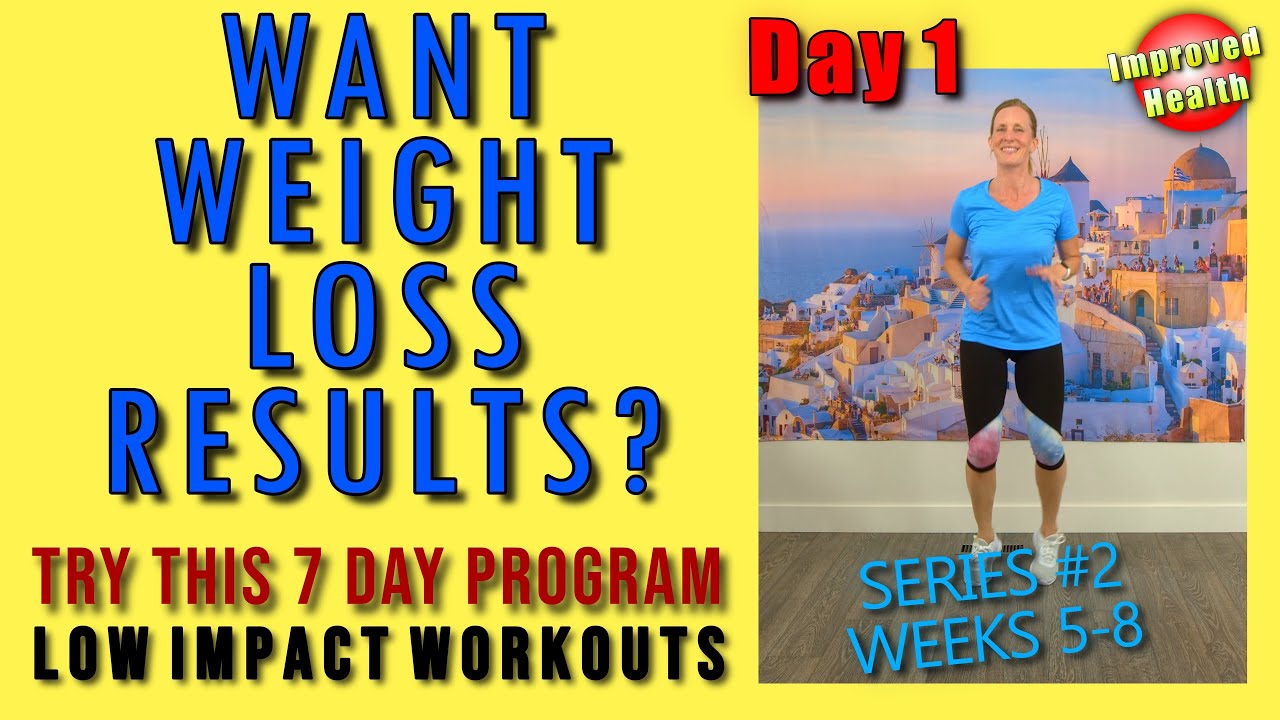 LOSE WEIGHT And SEE RESULTS With A 7 Day Walk At Home Interval Training ...