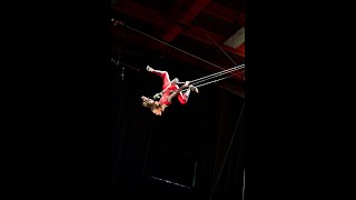 Megan Gimnig Swinging Trapeze Act \