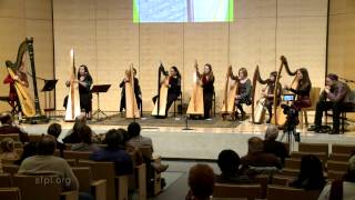 Harps for the Holidays at the San Francisco Public Library