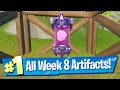 Week 8 Alien Artifact Locations - Fortnite (Chapter 2 Season 7)