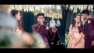 KANMANI ANBODU COVER SONG -  RESHMA & SACHIN ENGAGEMENT DAY
