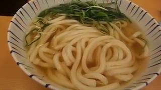 浪速のうどん！大阪道頓堀：うどん「今井」「かけうどん（大盛り）」