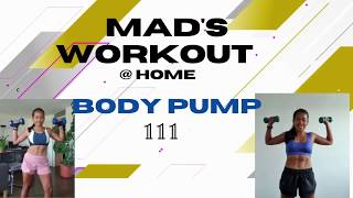 BodyPump 111 @Home | Mads