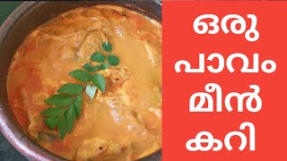 ഒരു പാവം മീൻ കറി/Simple Fish Curry Recipe