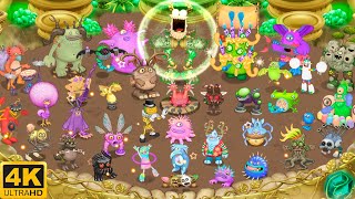 Gold Island - all Epic Monsters (My Singing Monsters) 4k