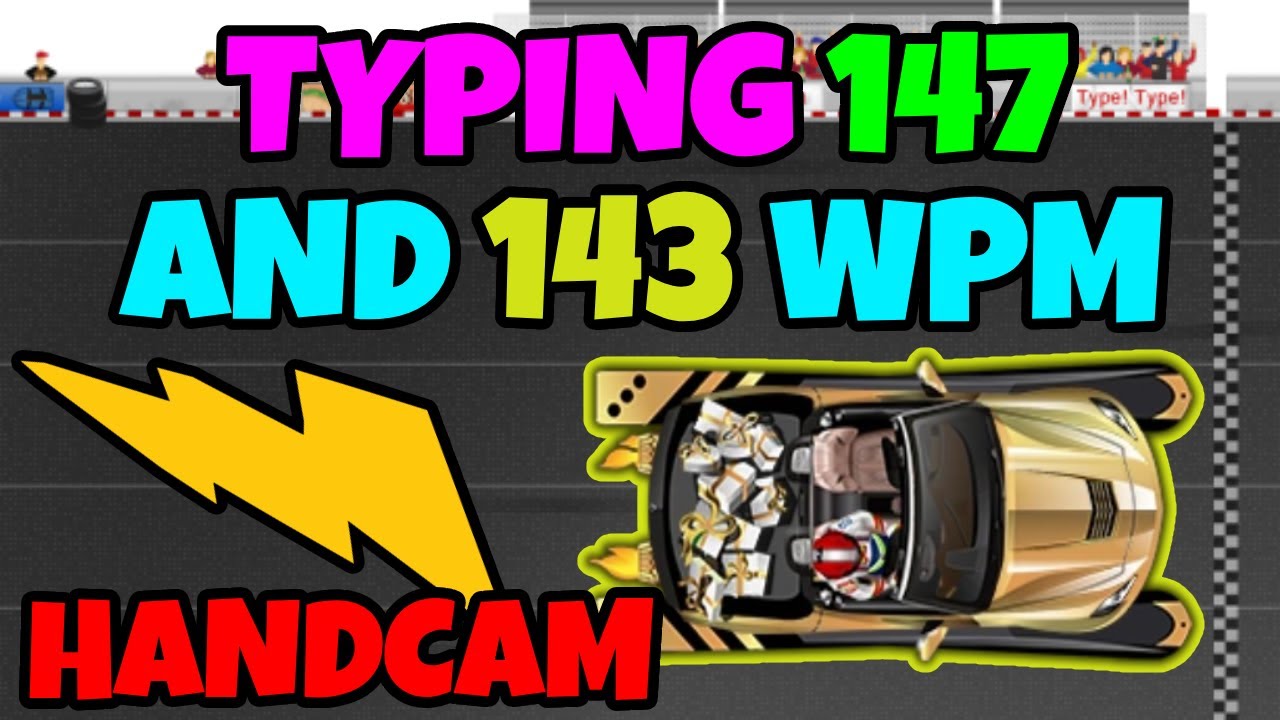 Handcam Typing 147 Wpm Youtube