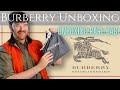 Burberry Clutch Unboxing | Fashionphile Burberry Unboxing