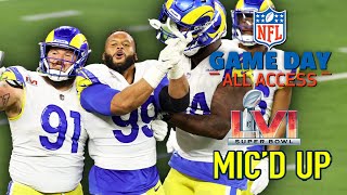 NFL Mic'd Up Super Bowl LVI "Hey I'm Joe" | Game Day ALL Access
