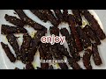 香辣孜然牛肉干🦬spicy cumin beef jerky 做法简单香气四溢