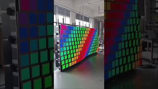 3D Kinetic LED Video Wall Display| Wave Mechanical LED Screen | Adhaiwell