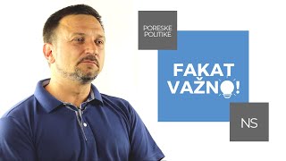 Poreske politike, Naša stranka - NS (Amir Hasičević)