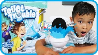 TOYS R US Toilet Trouble Funny Game Challenge - TigerBox HD