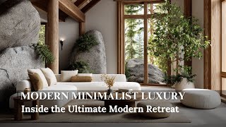 Modern Minimalist Luxury Homes with Stone & Timber Facades   Glass Walls & Indoor–Outdoor Living