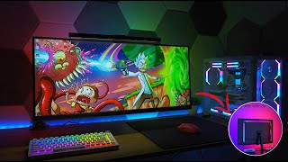 Mudei meu setup com R$100 - Coloquei fita LED AMBILIGHT do AliExpress no meu monitor