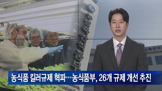 농식품 킬러규제 혁파…농식품부, 26개 규제 개선 추진