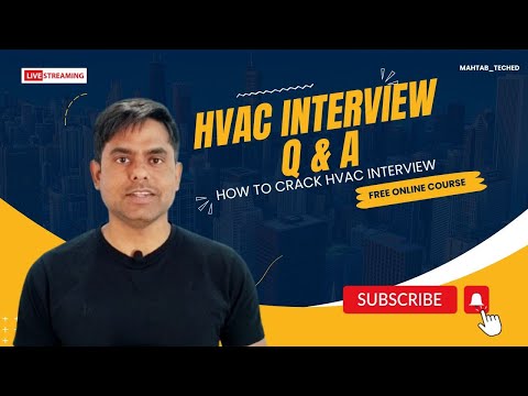 HVAC Interview Question And Answer || HVAC Design Questions And Answers ...