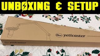 Blue Yeticaster Unboxing & OBS Setup #Sponsored | PRO BROADCAST BUNDLE