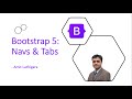 Bootstrap 5: Navs & Tabs