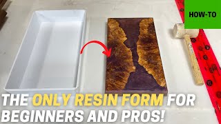 World's EASIEST Epoxy Form | The NO SEAL Form