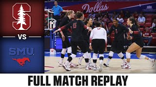 Stanford vs. SMU Full Match Replay | 2024 ACC Volleyball