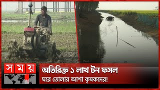 খাল পুনঃখনন প্রকল্পের সুফল পাচ্ছেন চলনবিলের ৩০ হাজার কৃষক | Natore Chalan Beel | Farmer | Somoy TV