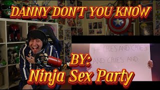 HOW IS EVERY SONG SO DIFFERENT!!!!!!! Blind reaction to Ninja Sex Party - Danny Don't You Know