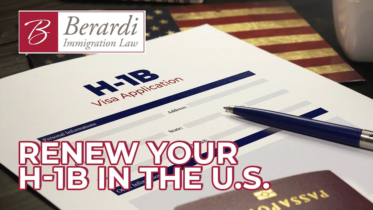 BREAKING NEWS: H-1B DOMESTIC Visa Renewal Coming Soon!!! - YouTube